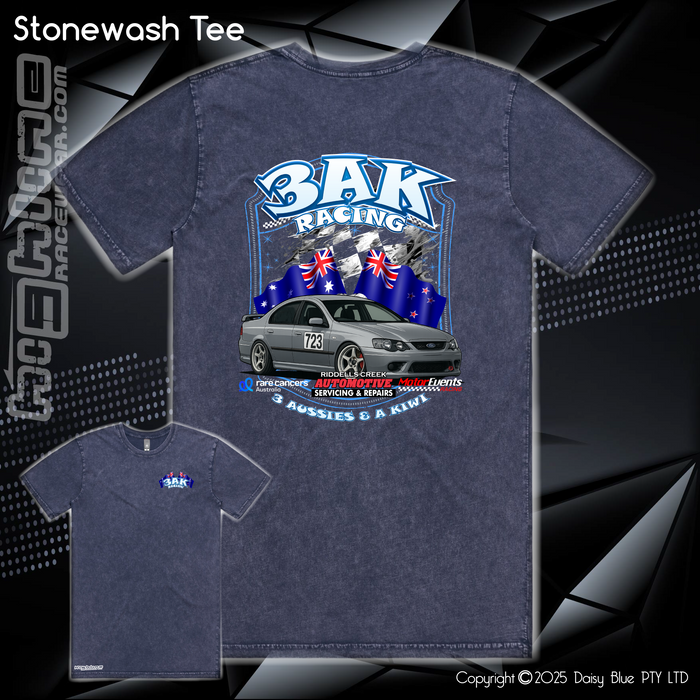 Stonewash Tee - 3AK Racing