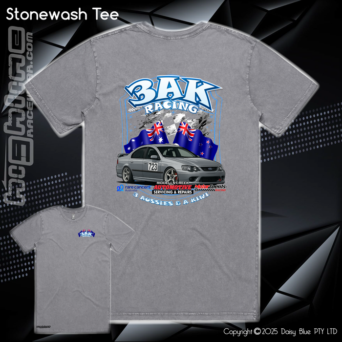 Stonewash Tee - 3AK Racing
