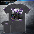 Stonewash Tee - Assassin Racing