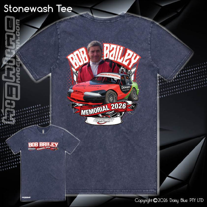 Stonewash Tee - Bob Bailey Memorial 2026