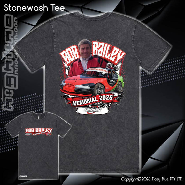 Stonewash Tee - Bob Bailey Memorial 2026