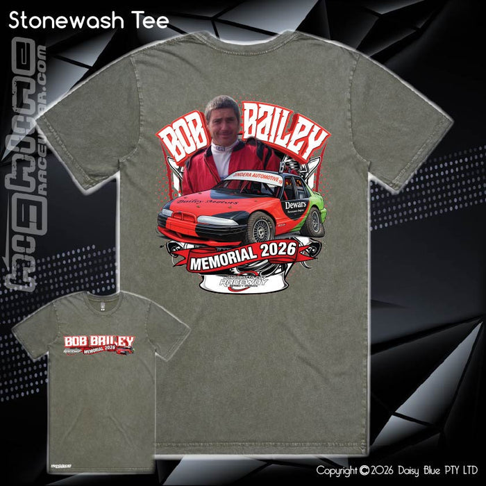 Stonewash Tee - Bob Bailey Memorial 2026