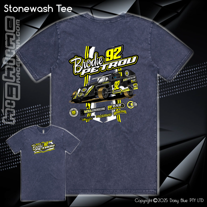 Stonewash Tee - Brodie Petrou