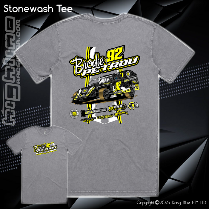 Stonewash Tee - Brodie Petrou