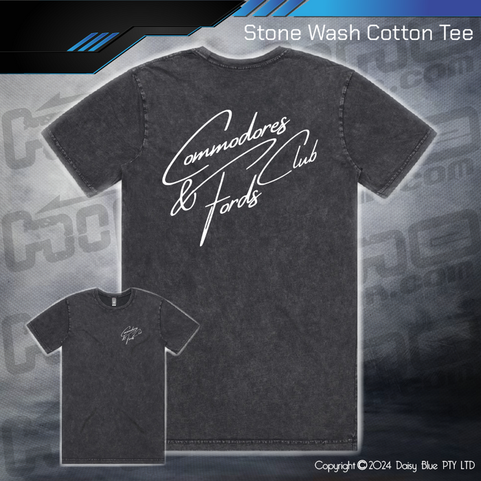 Stonewash Tee - CFC Script