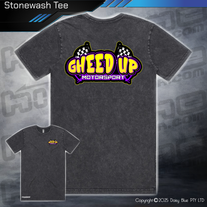 Stonewash Tee - Gheed Up Motorsport