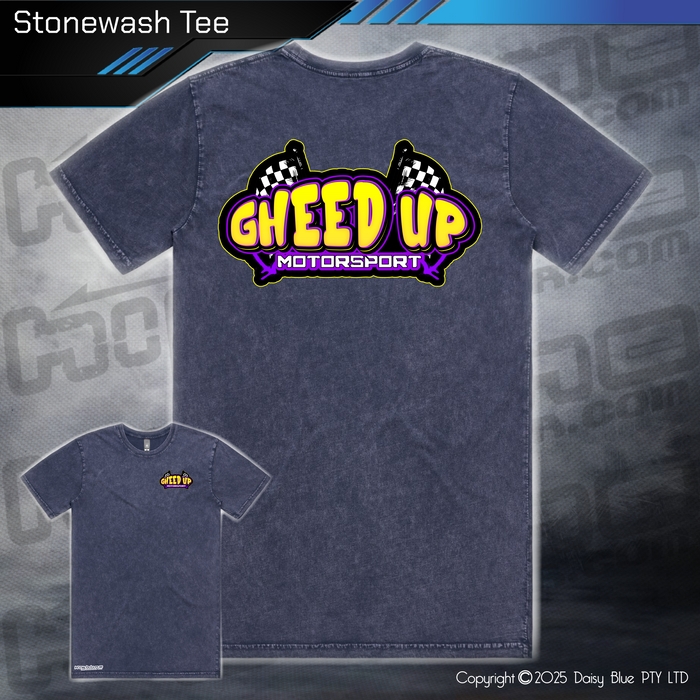 Stonewash Tee - Gheed Up Motorsport