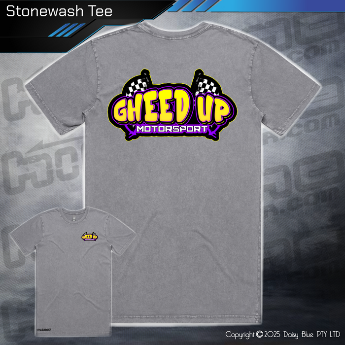 Stonewash Tee - Gheed Up Motorsport