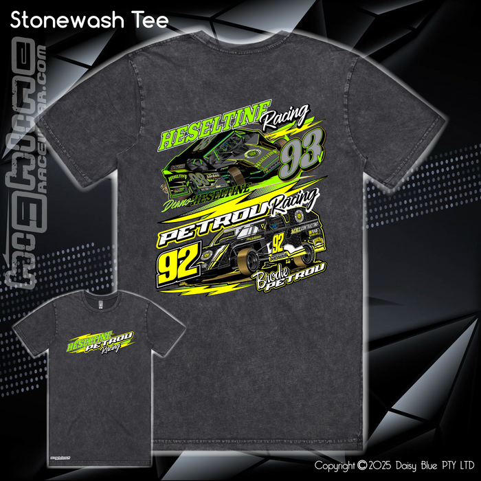 Stonewash Tee - Heseltine/Petrou Racing