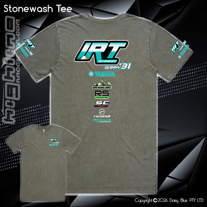 Stonewash Tee - IRT Motorsport
