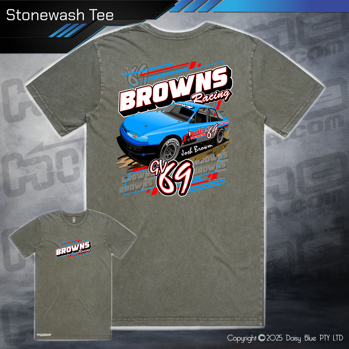 Stonewash Tee - Josh Brown