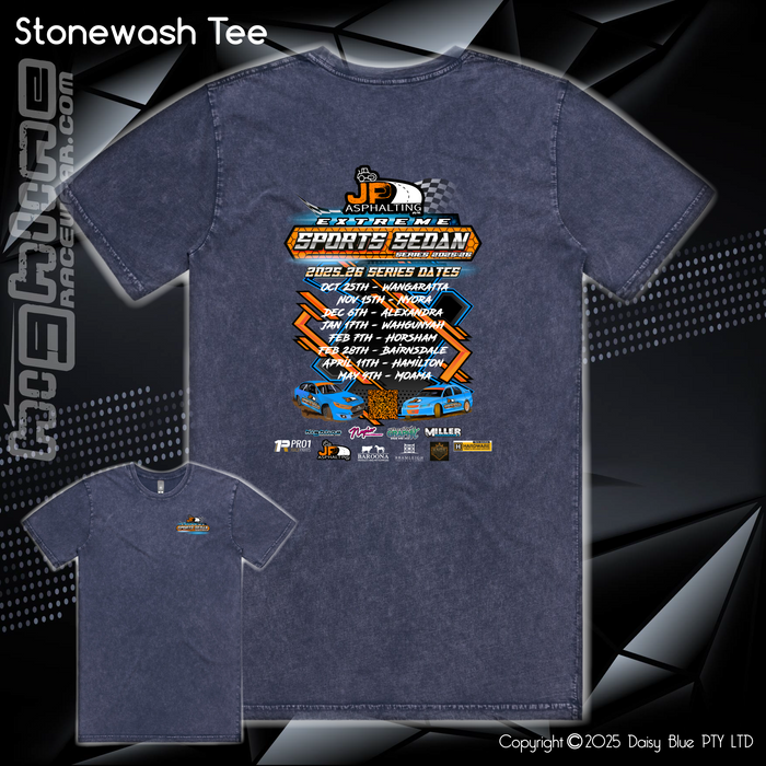 Stonewash Tee - JPA ESSS 2025/26