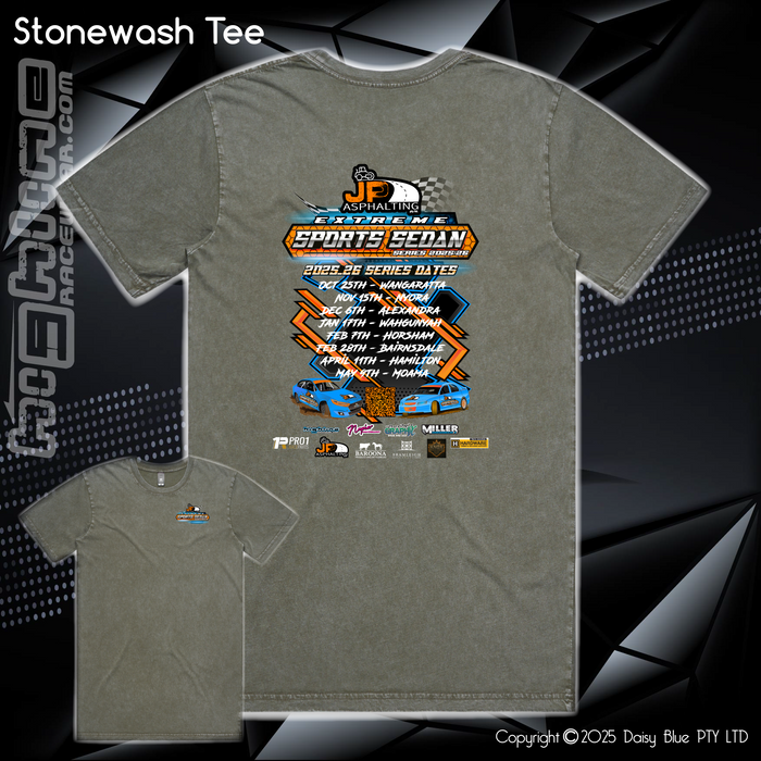 Stonewash Tee - JPA ESSS 2025/26