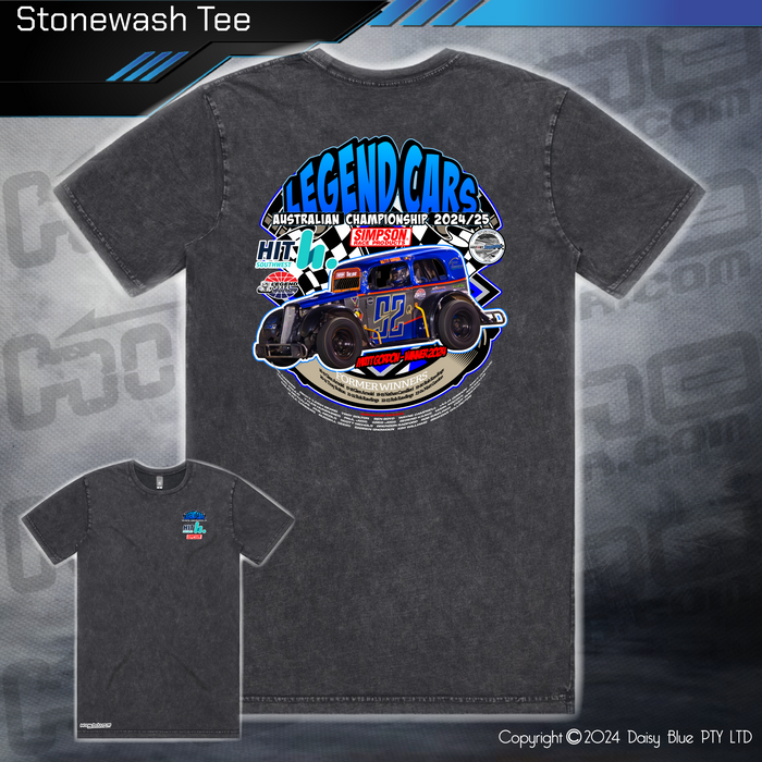 Stonewash Tee - Legend Cars 2025