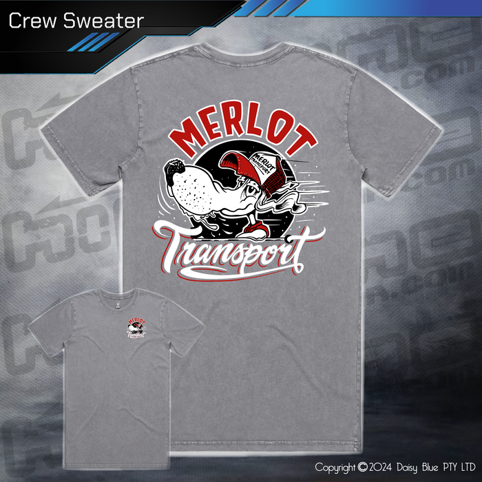 Stonewash Tee - Merlo Transport