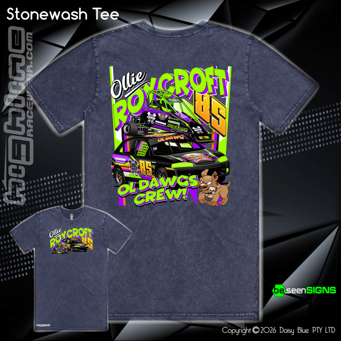 Stonewash Tee - Ollie 'OL DAWG' Roycroft