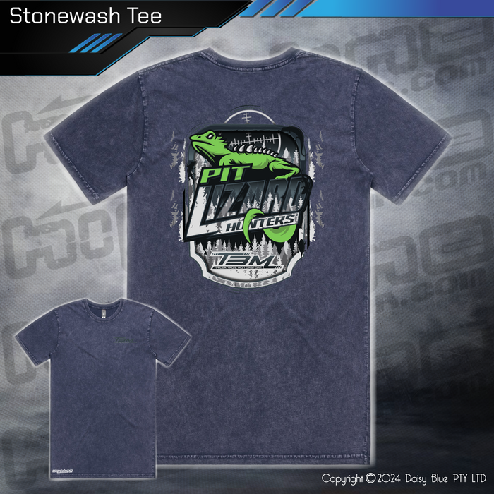 Stonewash Tee - Pit Lizard Hunter