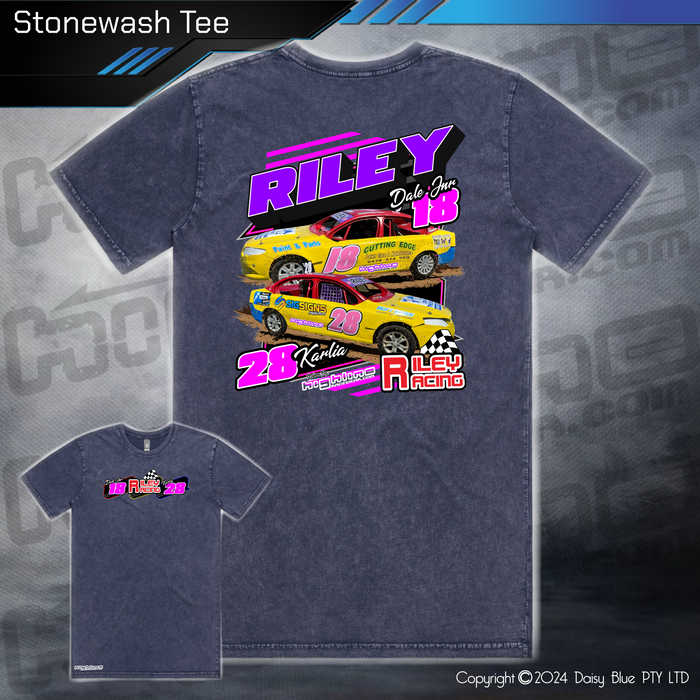 Stonewash Tee - Riley Racing