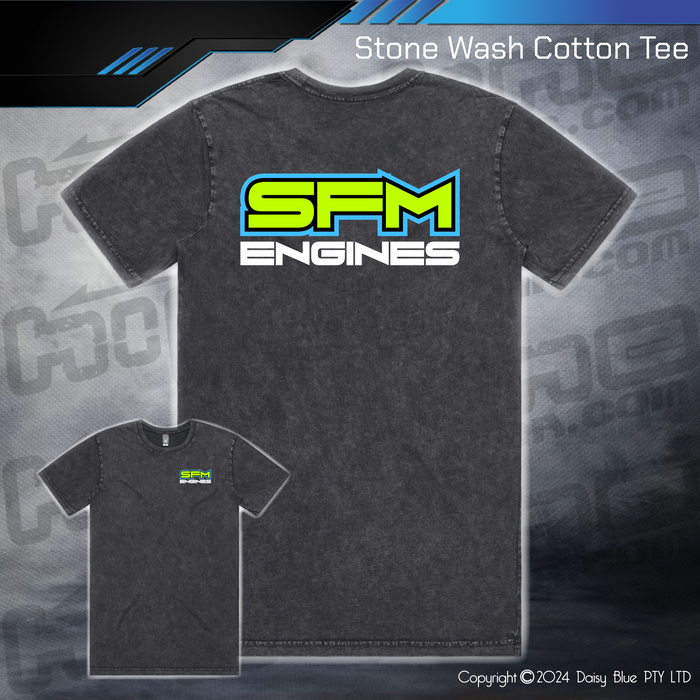 Stonewash Tee - SFM Engines