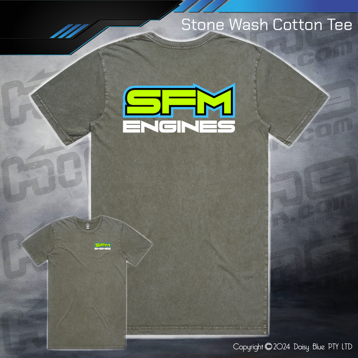 Stonewash Tee - SFM Engines