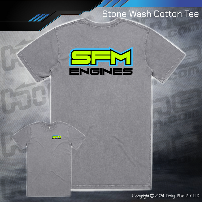 Stonewash Tee - SFM Engines