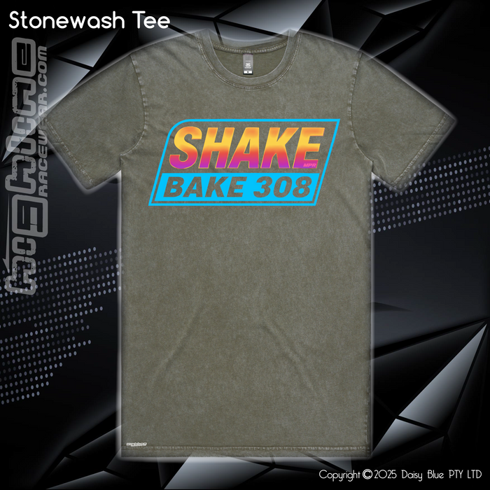 Stonewash Tee - Shake Bake 308 Sunset