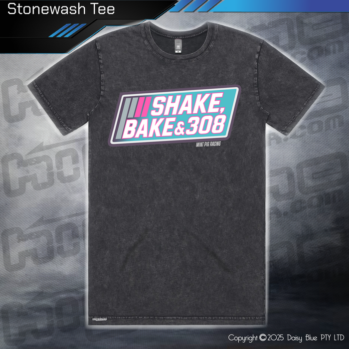 Stonewash Tee - Shake, Bake & 308