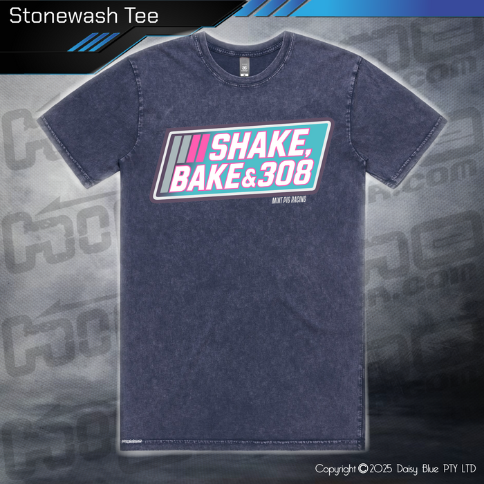 Stonewash Tee - Shake, Bake & 308