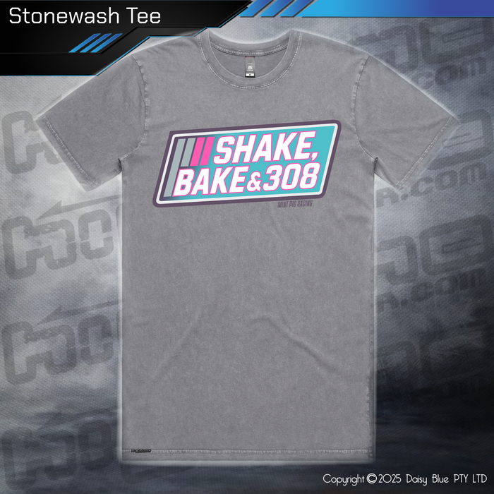 Stonewash Tee - Shake, Bake & 308