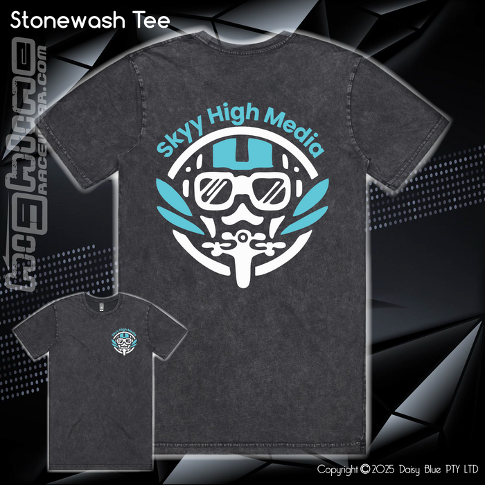 Stonewash Tee - Skyy High Media