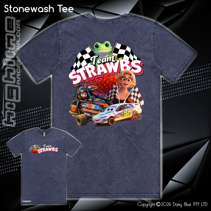 Stonewash Tee - Strawbs