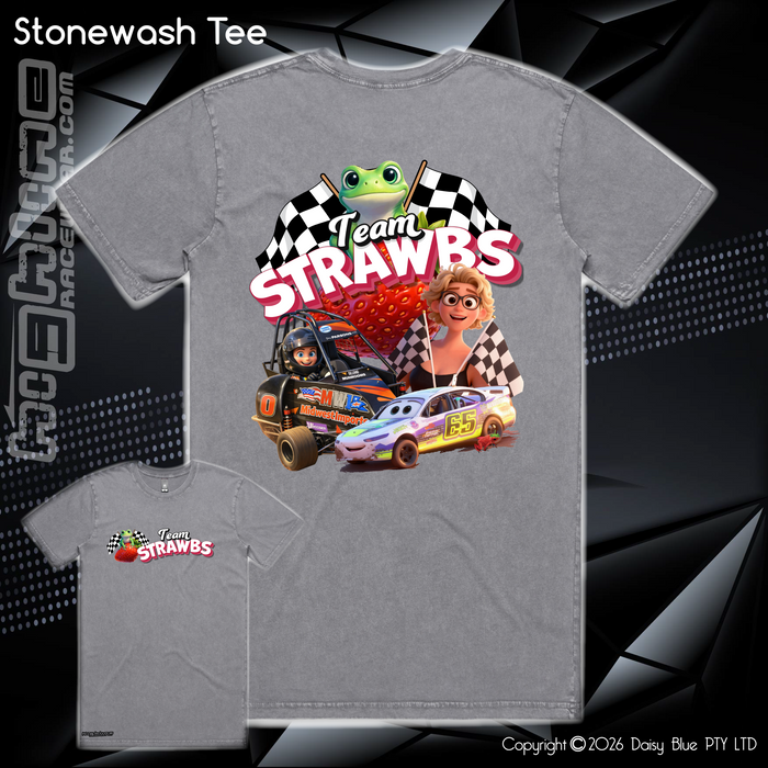 Stonewash Tee - Strawbs