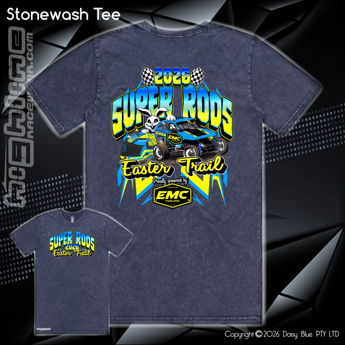 Stonewash Tee - Super Rod Easter Trail 2026