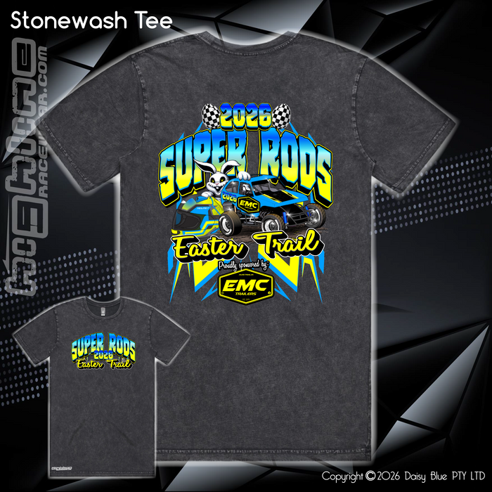 Stonewash Tee - Super Rod Easter Trail 2026