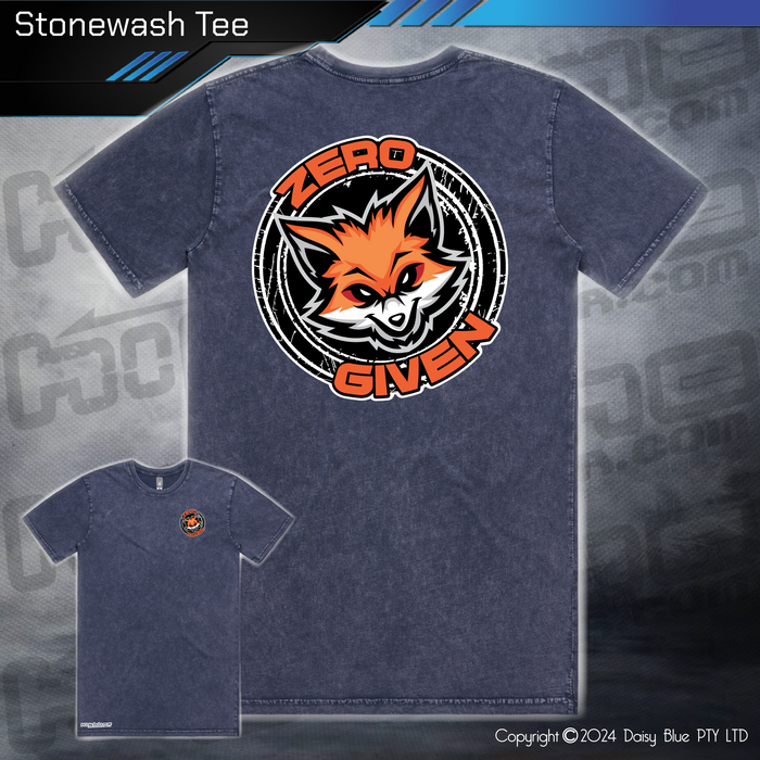 Stonewash Tee - Zero Fox Given