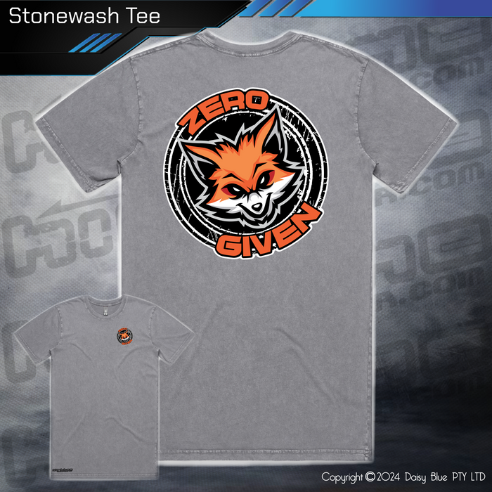 Stonewash Tee - Zero Fox Given
