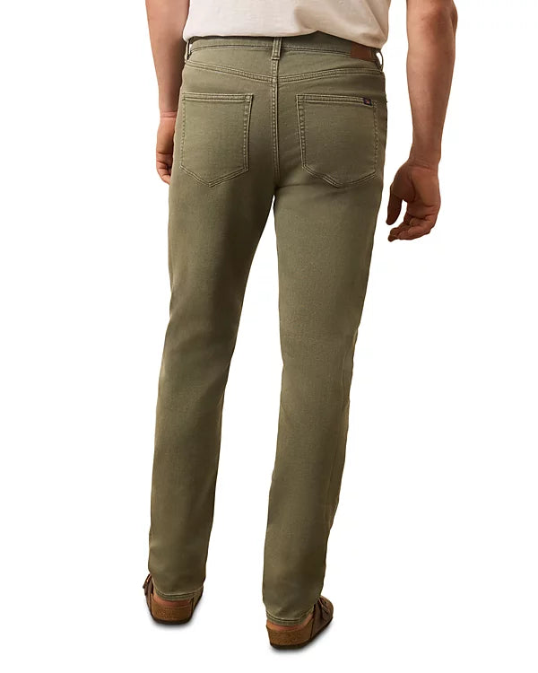 Stretch Terry 5 Pocket Pant- Island Olive