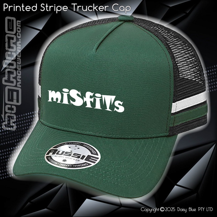 STRIPE Trucker Cap - 2Wheel Misfits