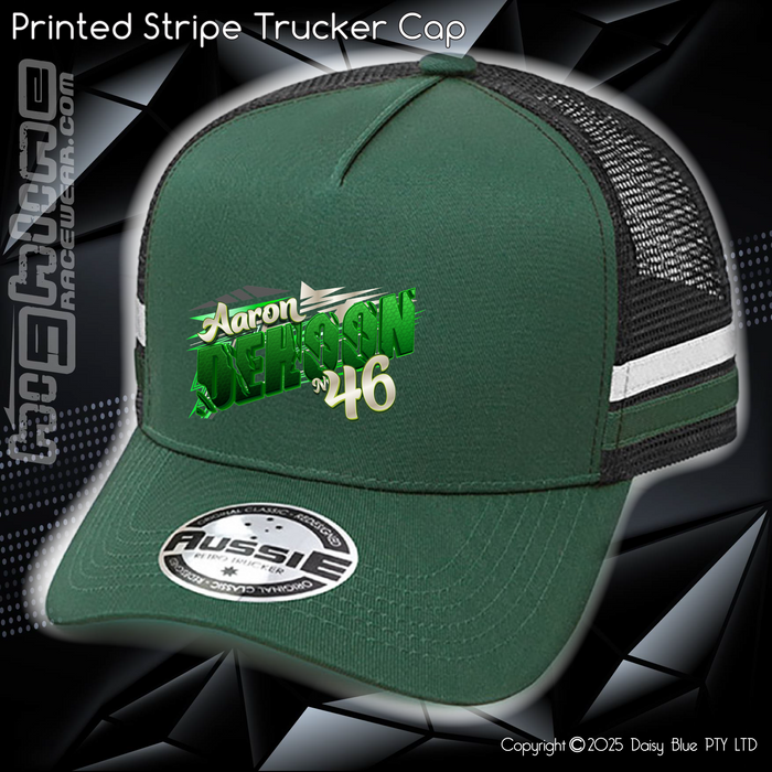 STRIPE Trucker Cap - Aaron Dehoon