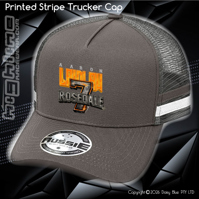 STRIPE Trucker Cap - Aaron Laidlaw