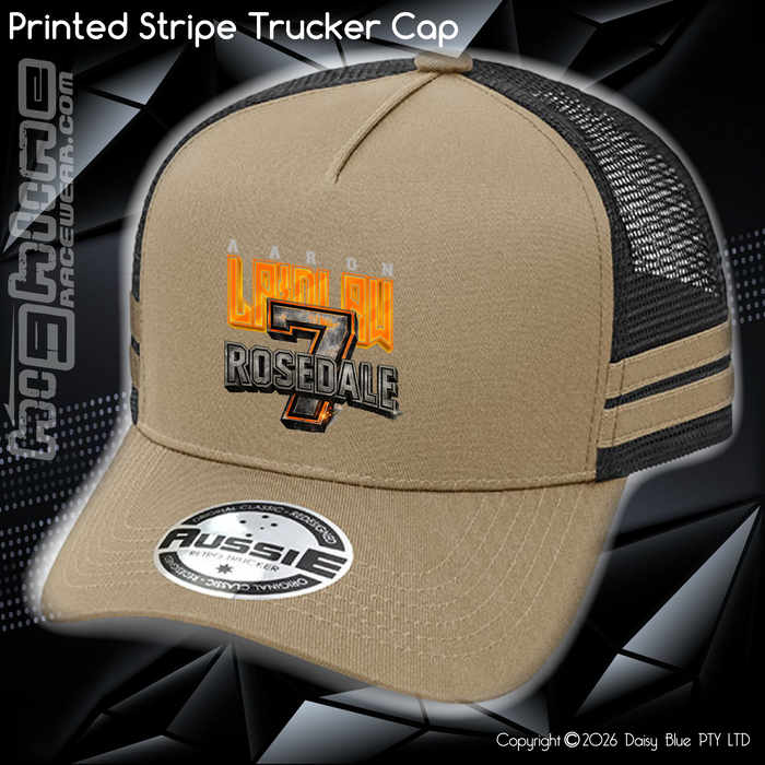 STRIPE Trucker Cap - Aaron Laidlaw
