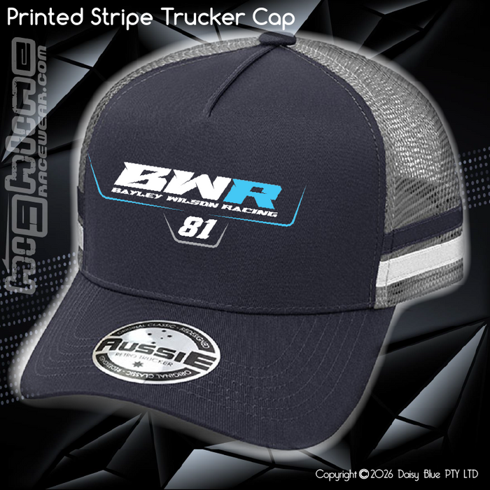 STRIPE Trucker Cap - Bayley Wilson
