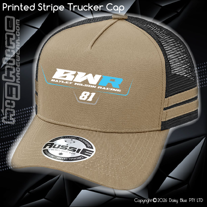 STRIPE Trucker Cap - Bayley Wilson