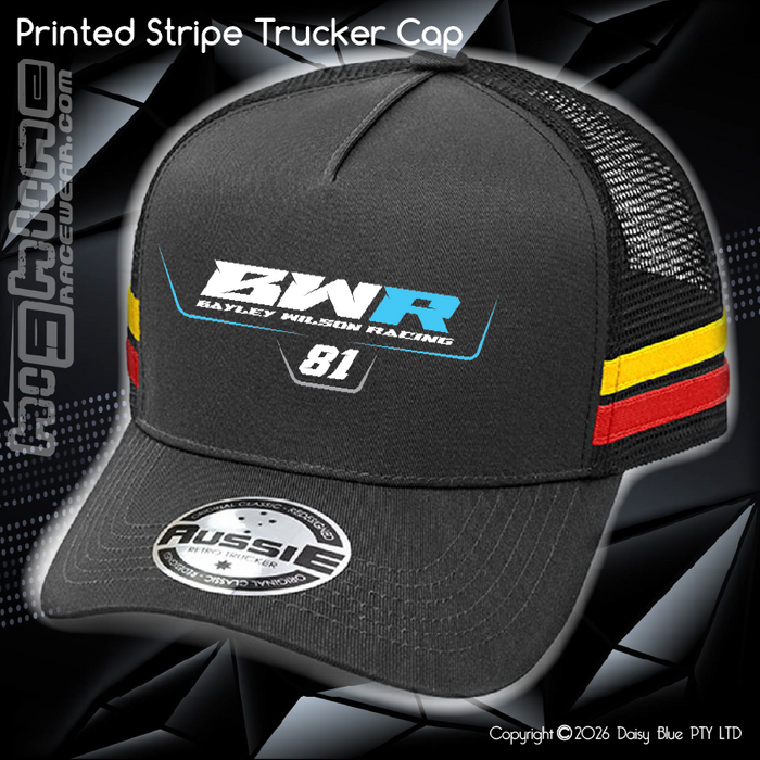 STRIPE Trucker Cap - Bayley Wilson