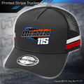 STRIPE Trucker Cap - Billy Meazell 'Big Tipper'