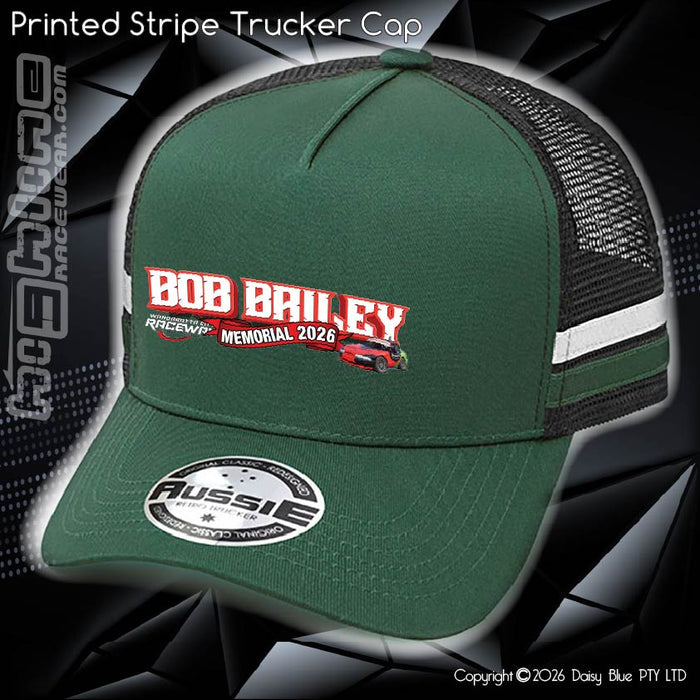 STRIPE Trucker Cap - Bob Bailey Memorial 2026