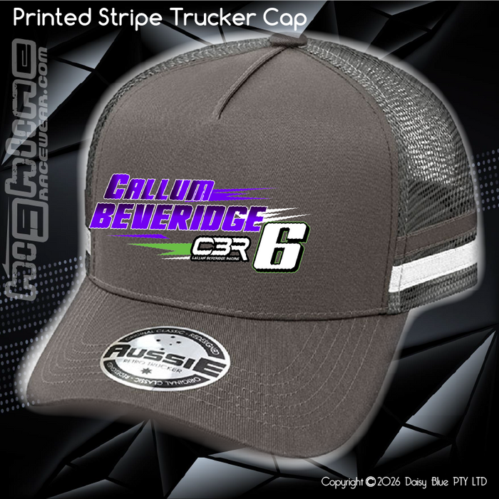 STRIPE Trucker Cap - Callum Beveridge