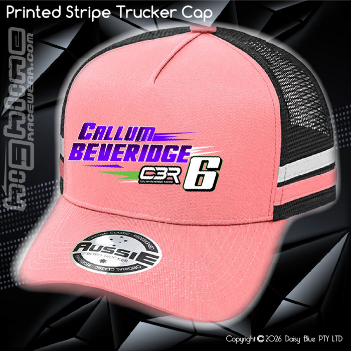 STRIPE Trucker Cap - Callum Beveridge