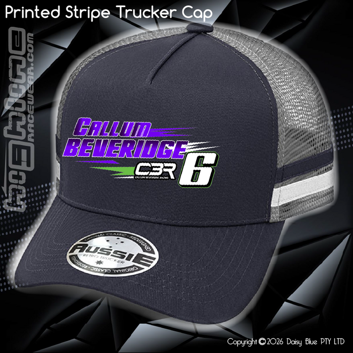 STRIPE Trucker Cap - Callum Beveridge