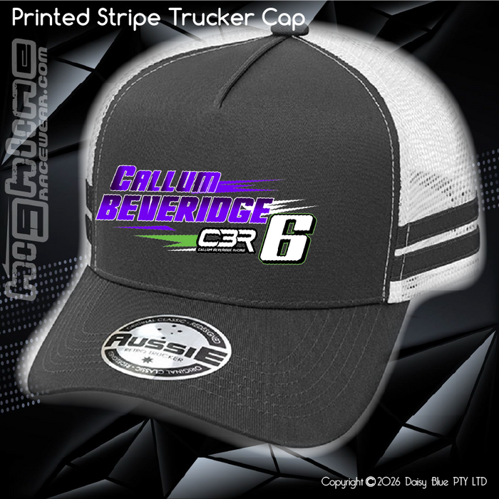 STRIPE Trucker Cap - Callum Beveridge
